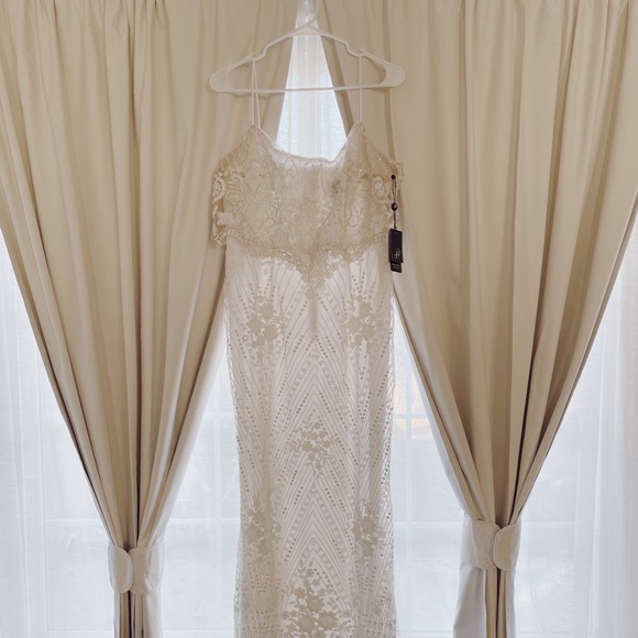 New Bhldn Adrianna Papell Arden Dress 